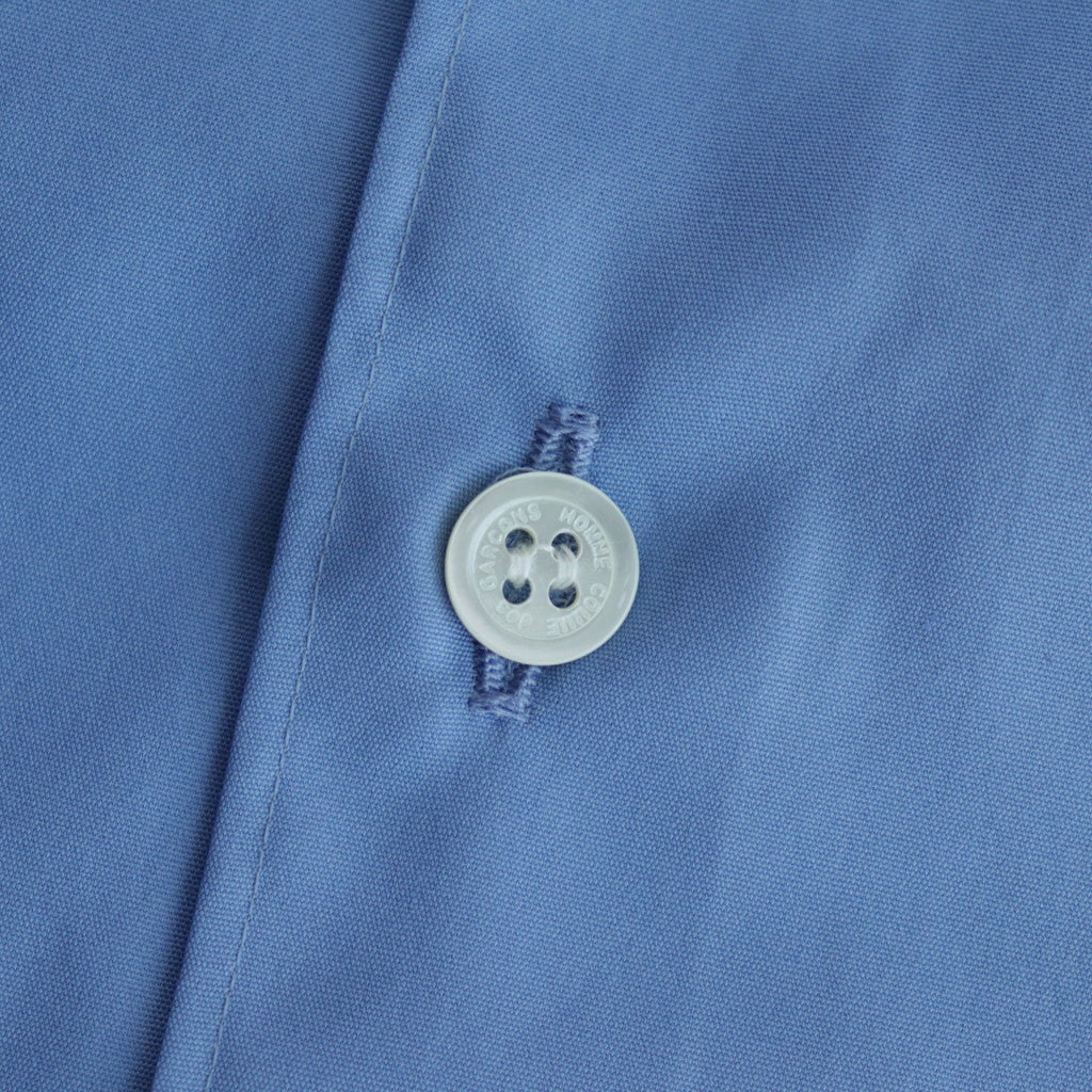 Cotton broadcloth L/S shirt #SAX [HM-B102-051]