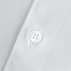 Cotton broadcloth L/S shirt #WHITE [HM-B102-051]