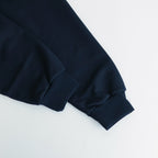 Ester fleece half zip pullover #NAVY [HM-T008-051]