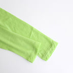 HARD TWIST COTTON GAUZE CARDIGAN #LIME GREEN [A24SC01RB]