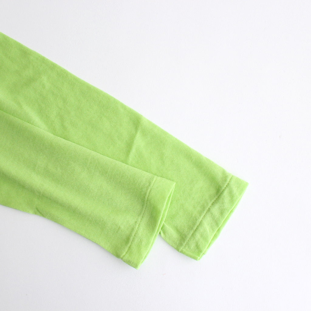 HARD TWIST COTTON GAUZE CARDIGAN #LIME GREEN [A24SC01RB]