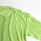 HARD TWIST COTTON GAUZE CARDIGAN #LIME GREEN [A24SC01RB]