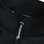 Ester fleece half zip pullover #BLACK [HM-T008-051]