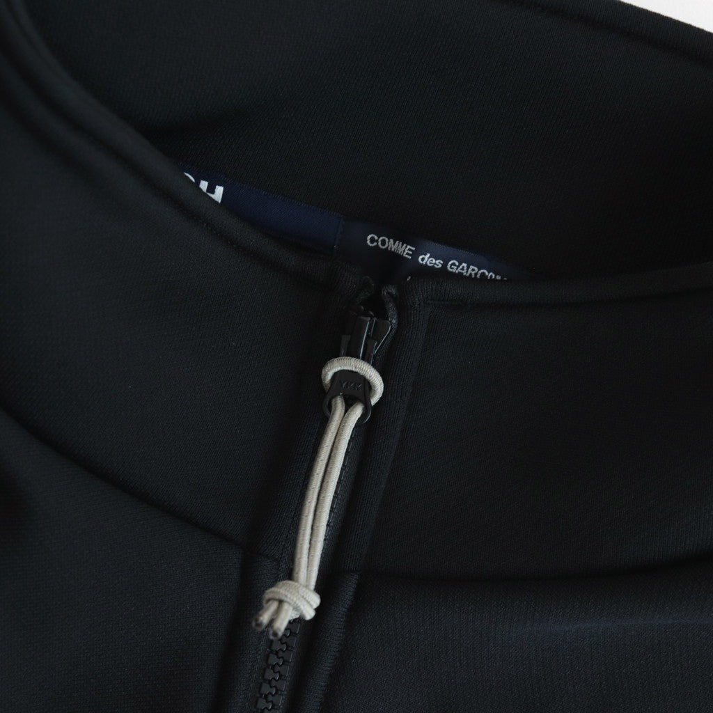 Ester fleece half zip pullover #BLACK [HM-T008-051]