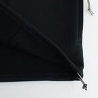 Ester fleece half zip pullover #BLACK [HM-T008-051]