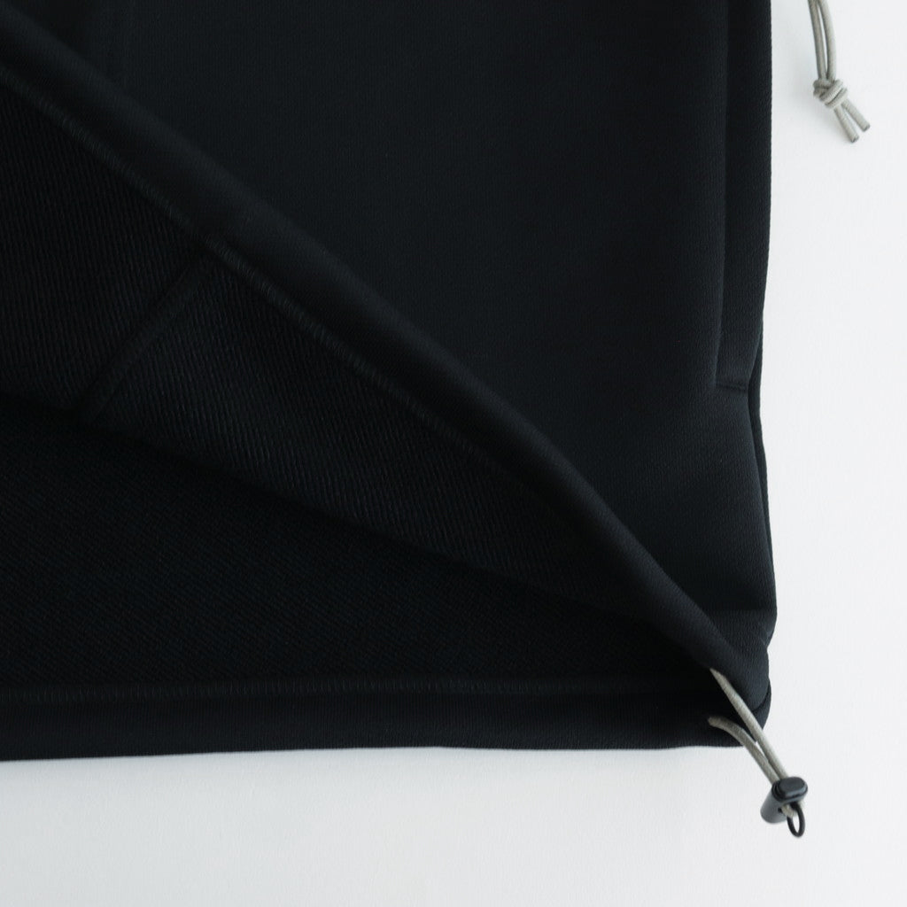 Ester fleece half zip pullover #BLACK [HM-T008-051]