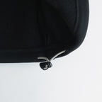 Ester fleece half zip pullover #BLACK [HM-T008-051]