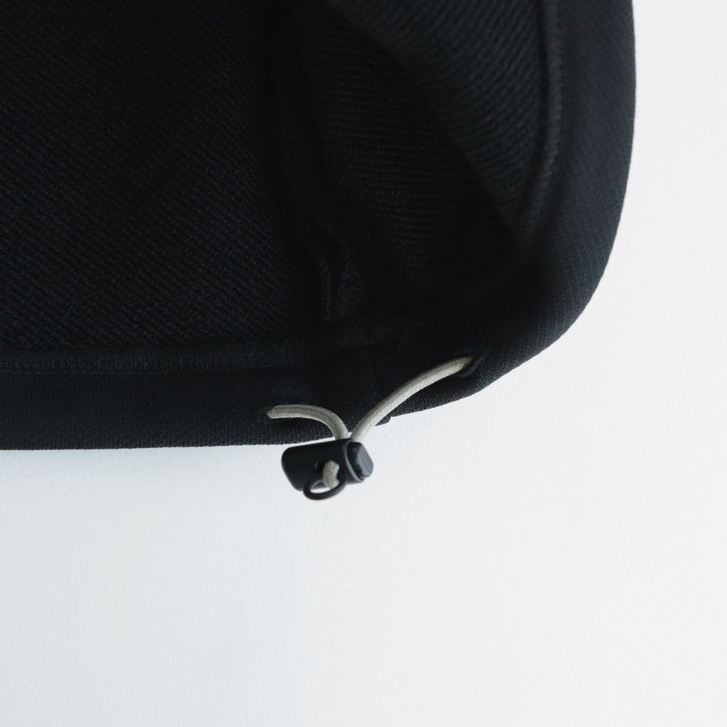 Ester fleece half zip pullover #BLACK [HM-T008-051]