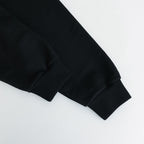 Ester fleece half zip pullover #BLACK [HM-T008-051]