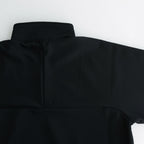Ester fleece half zip pullover #BLACK [HM-T008-051]