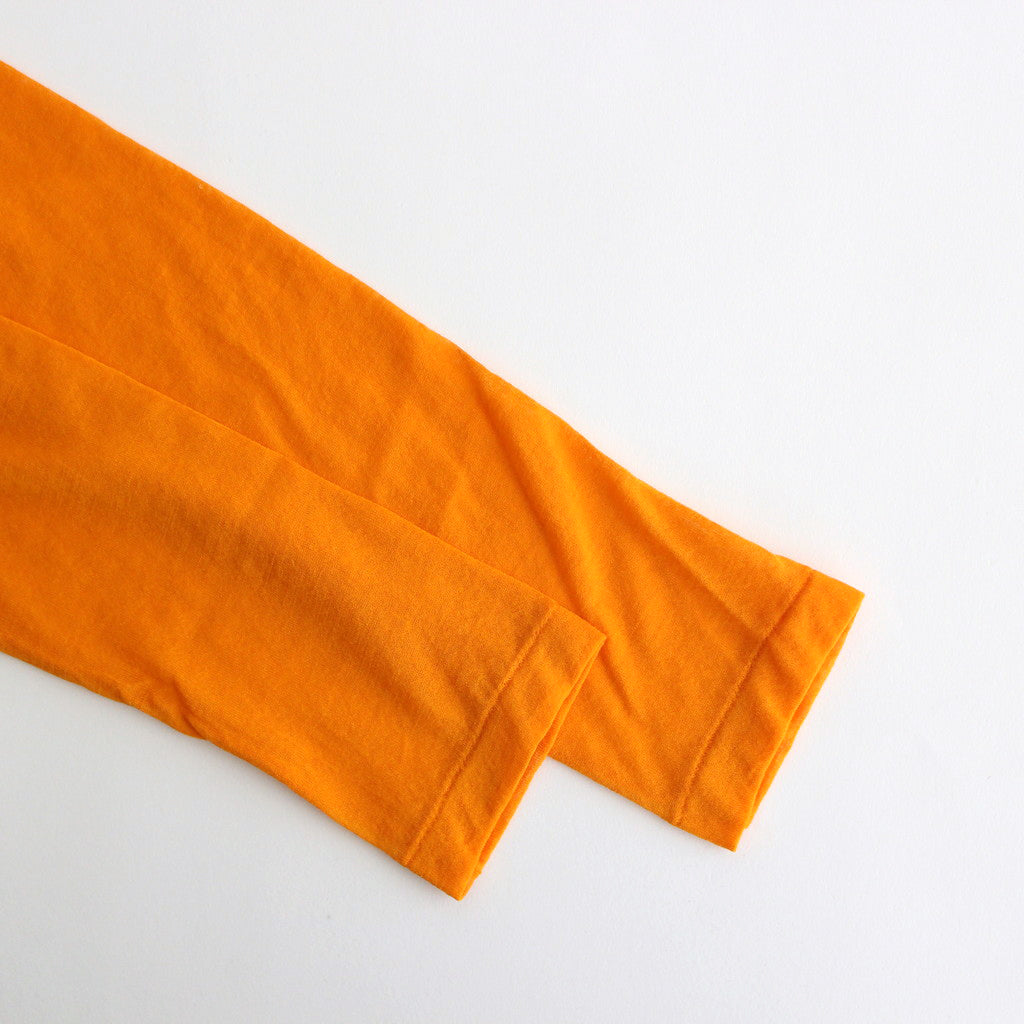 HARD TWIST COTTON GAUZE CARDIGAN #ORANGE [A24SC01RB]