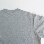 Cotton fleece crew neck sweatshirt #GRAY [HM-T104-051]