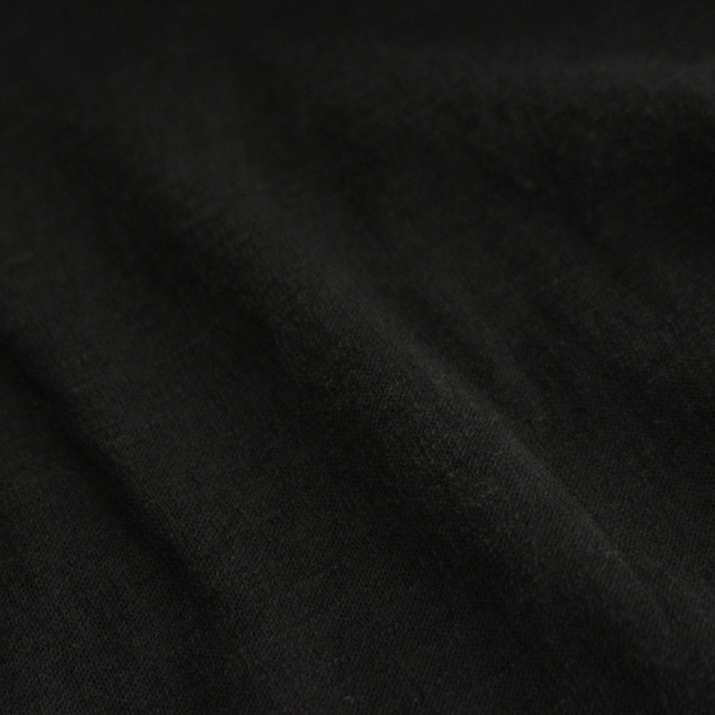 HARD TWIST COTTON GAUZE CARDIGAN #BLACK [A24SC01RB]