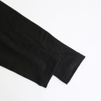 HARD TWIST COTTON GAUZE CARDIGAN #BLACK [A24SC01RB]