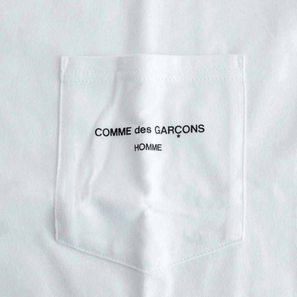 Cotton jersey product print L/ST shirt #WHITE [HM-T102-051]