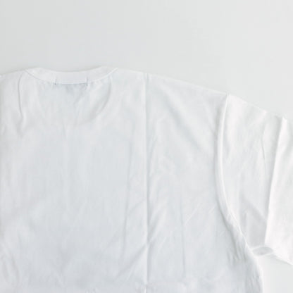 Cotton jersey product print L/ST shirt #WHITE [HM-T102-051]