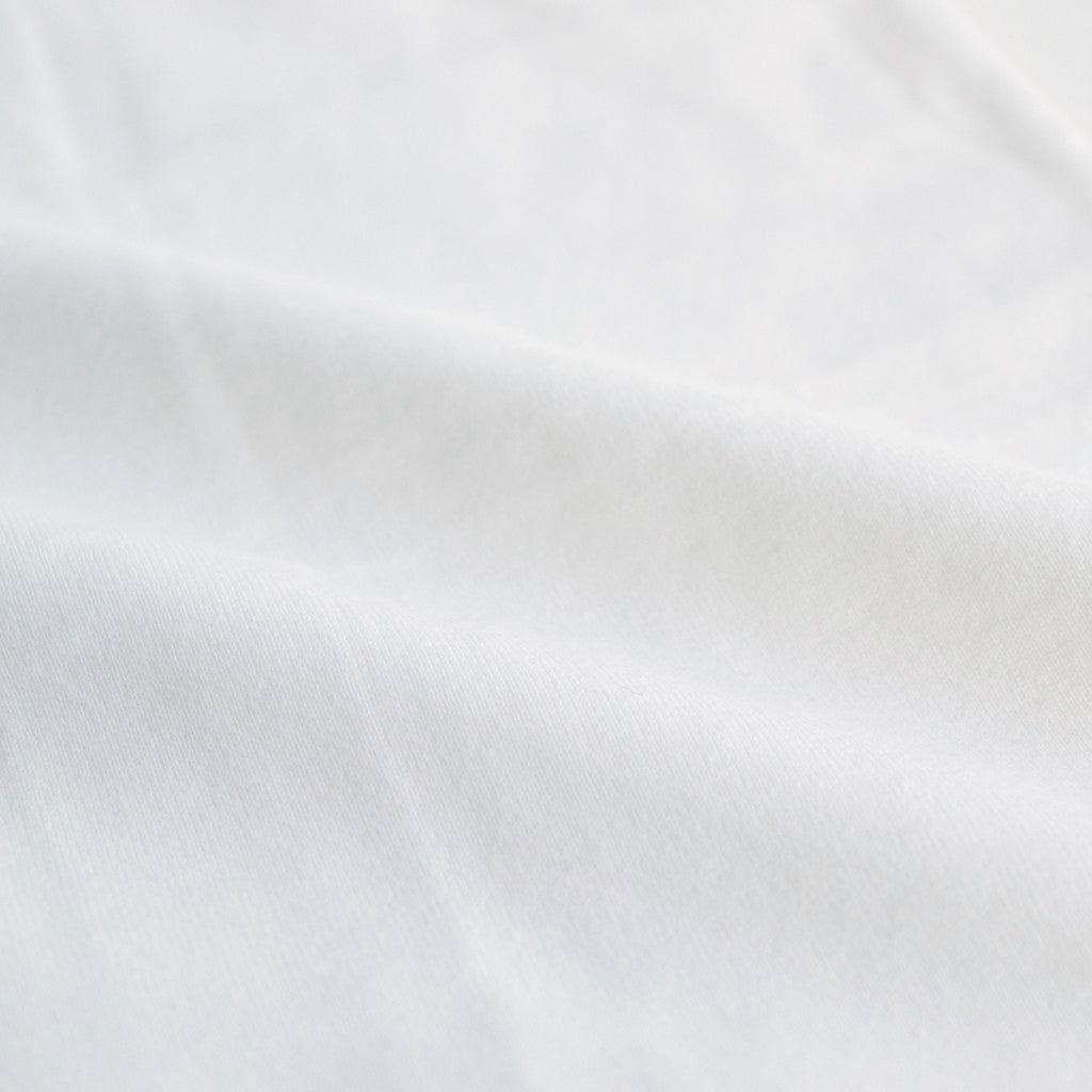 Cotton jersey product print L/ST shirt #WHITE [HM-T102-051]