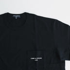 Cotton jersey product print L/ST shirt #BLACK [HM-T102-051]