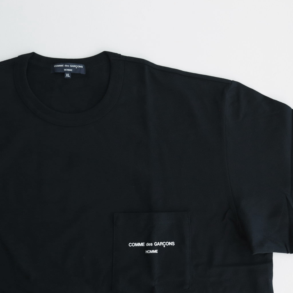 Cotton jersey product print L/ST shirt #BLACK [HM-T102-051]