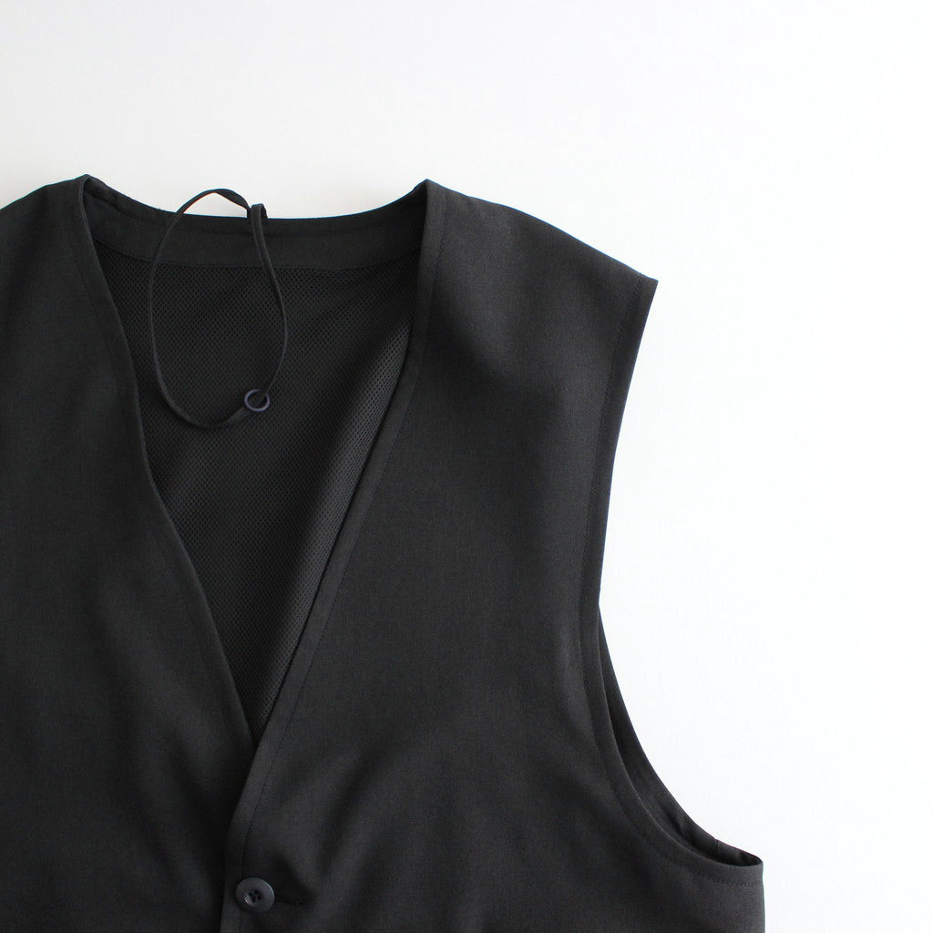W's TECH WAIST COAT #Charcoal [BJ-58024L]