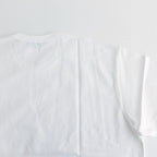 Cotton jersey product print S/ST shirt #WHITE [HM-T101-051]