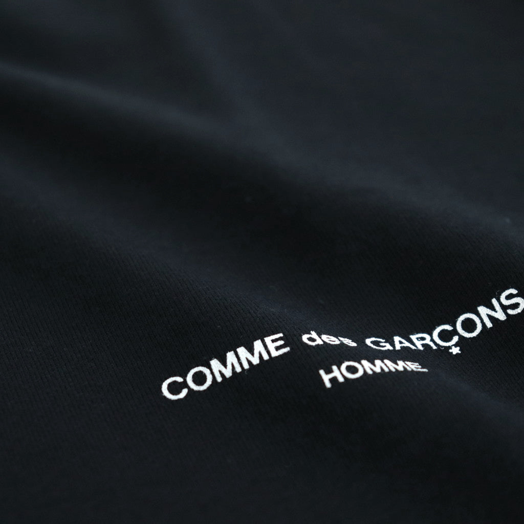 Cotton jersey product print S/ST shirt #BLACK [HM-T101-051]