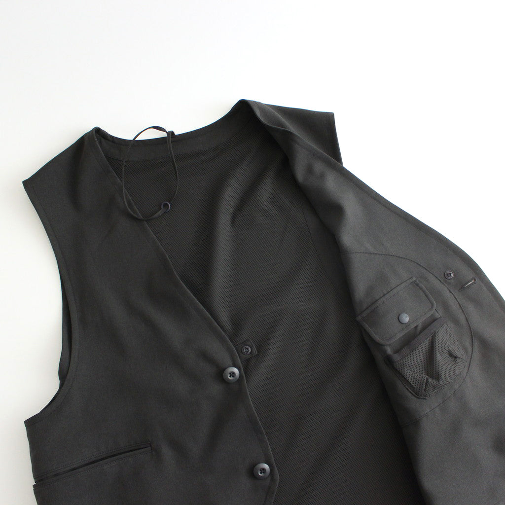 W's TECH WAIST COAT #Charcoal [BJ-58024L]