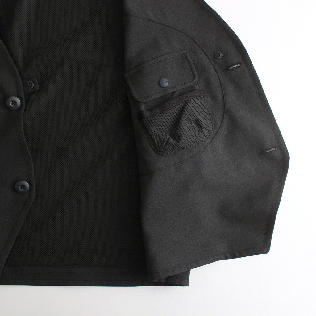 W's TECH WAIST COAT #Charcoal [BJ-58024L]
