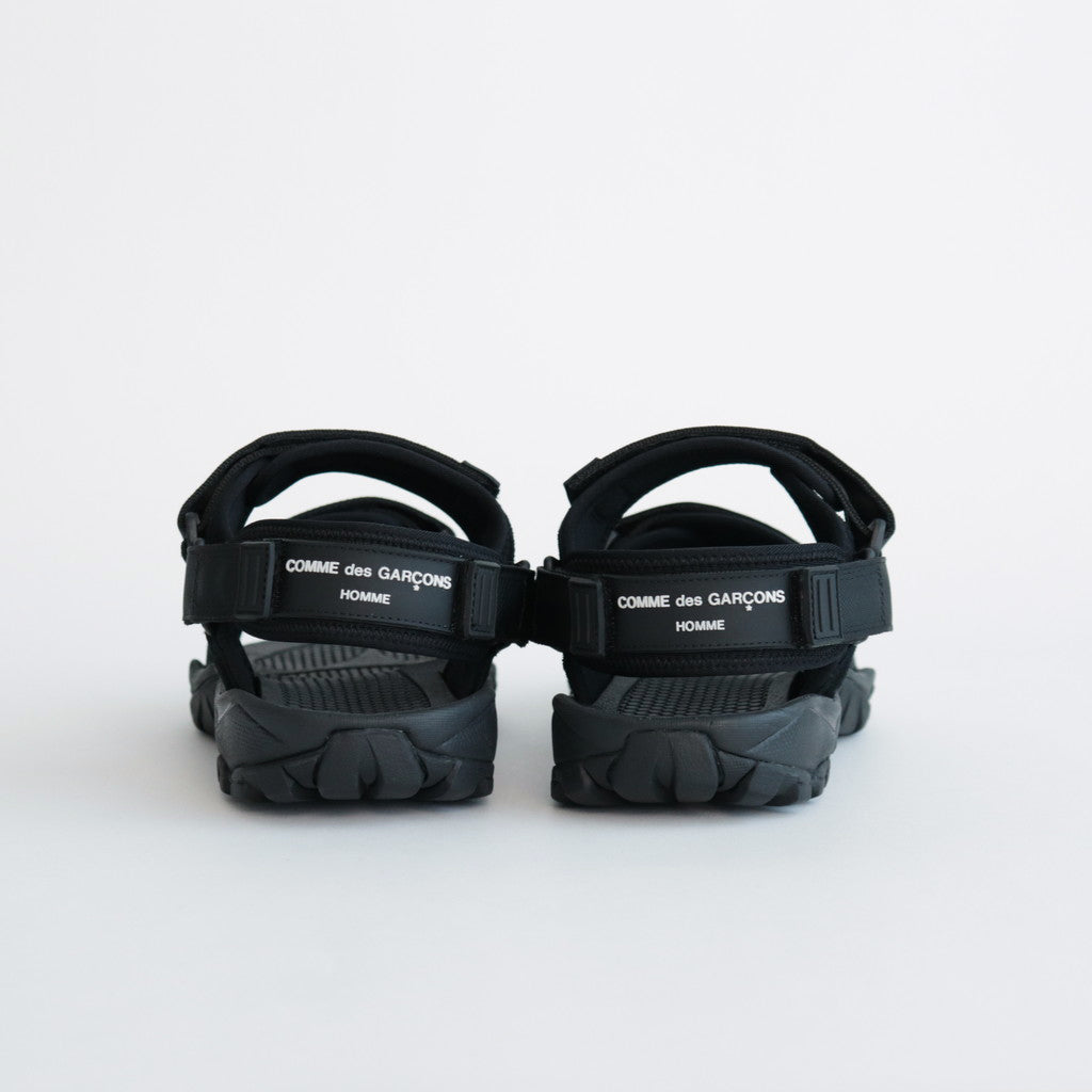 Nylon tape x neoprene sandals #BLACK [HM-K104-001]