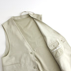 W's TECH WAIST COAT #Light Beige [BJ-58024L]