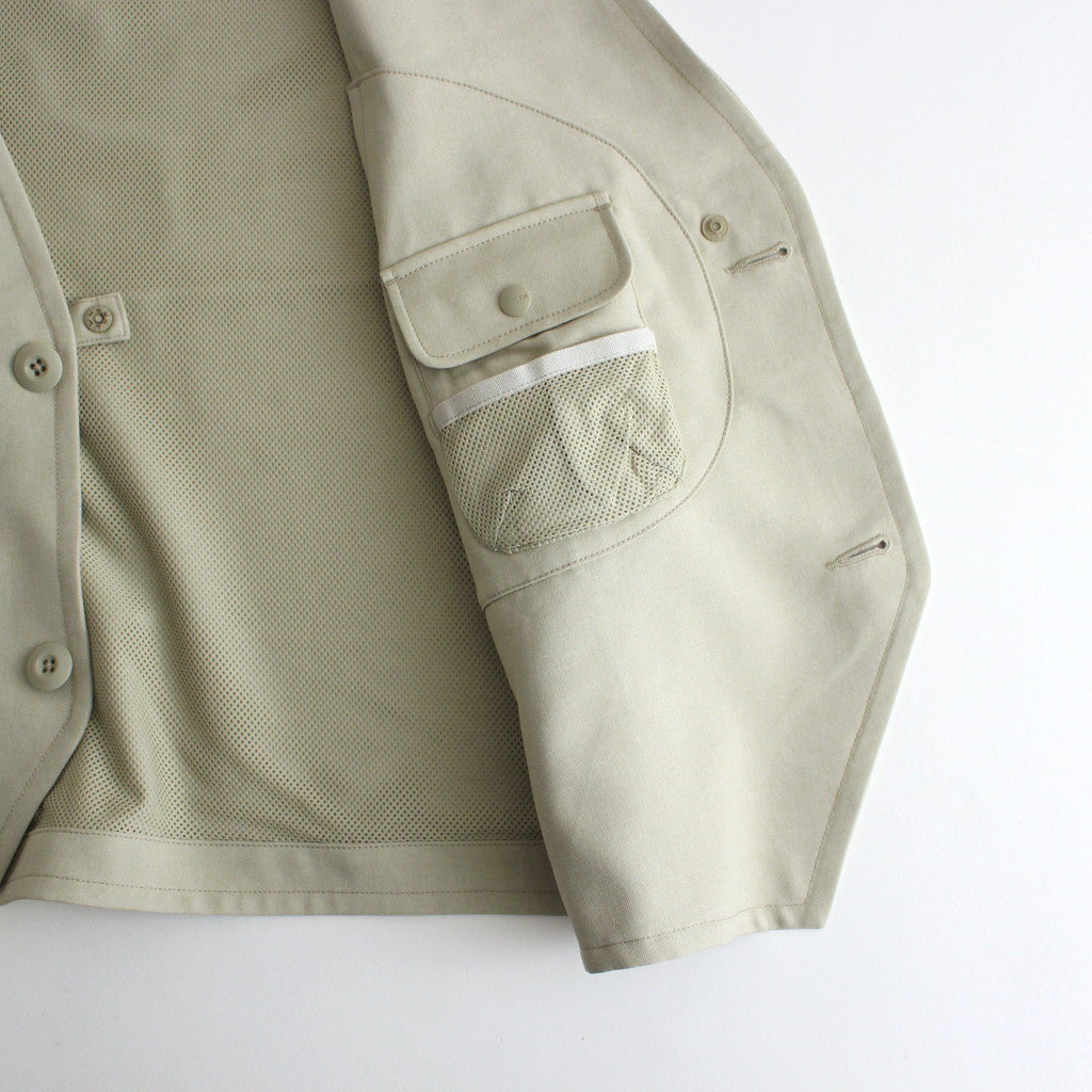 W's TECH WAIST COAT #Light Beige [BJ-58024L]