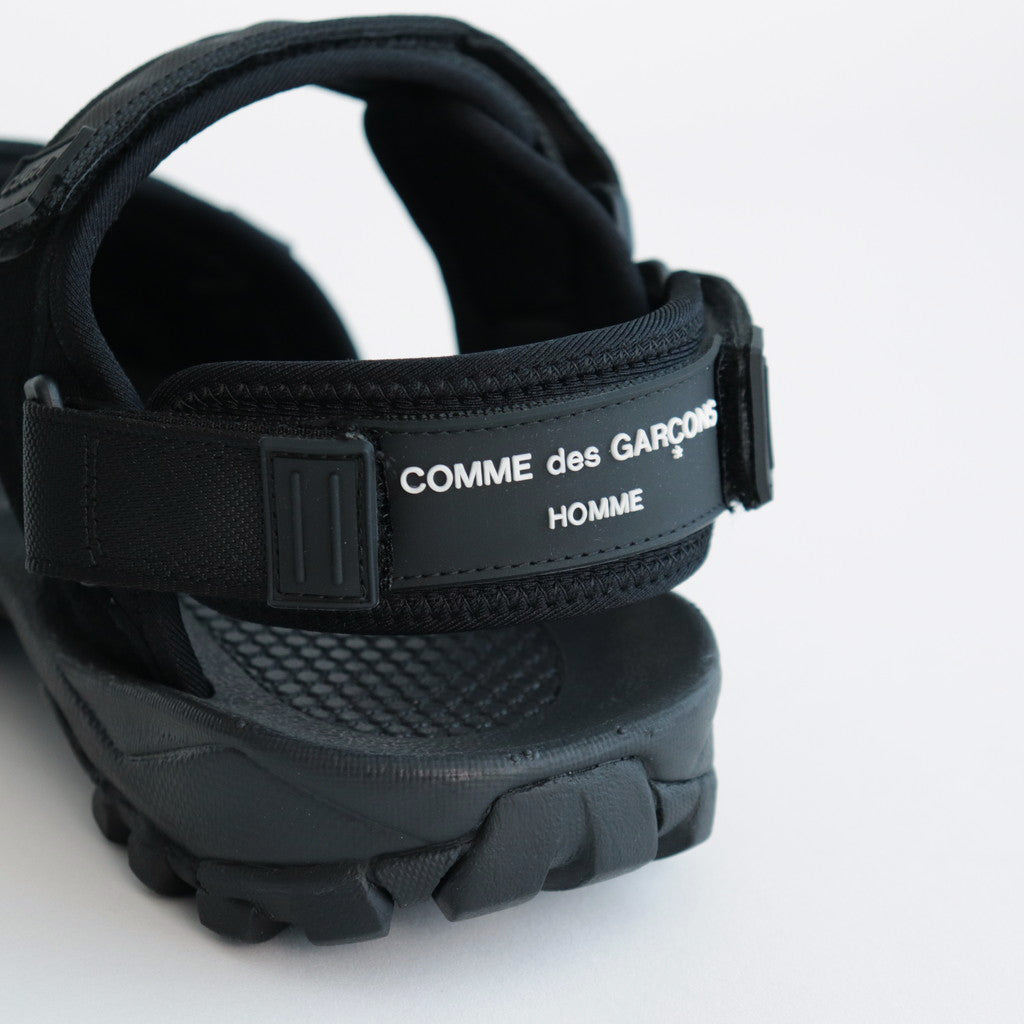 Nylon tape x neoprene sandals #BLACK [HM-K104-001]