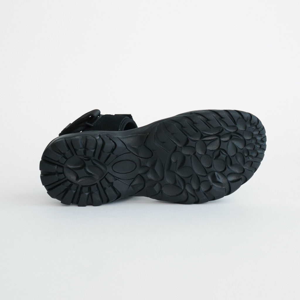 Nylon tape x neoprene sandals #BLACK [HM-K104-001]