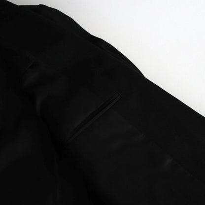 LIGHT WOOL MAX GABARDINE JACKET #TOP BLACK [A24AJ01MG]