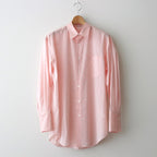 HARD TWIST FINX ORGANDY  SHIRT #LIGHT PINK CHAMBRAY [A24SS03VO]