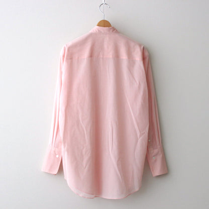 HARD TWIST FINX ORGANDY  SHIRT #LIGHT PINK CHAMBRAY [A24SS03VO]