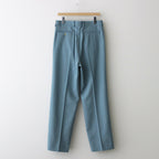 HARD TWIST WOOL DOBBY SLACKS #BLUE GRAY [A24SP02KW]