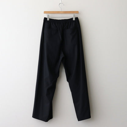 Fine Wool Tropical Easy Wide Pants #BLACK [GM243-40042]