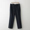 SUPER FINE TROPICAL WOOL SLACKS #DARK NAVY [A24SP04WT]