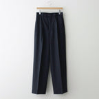 SUPER FINE TROPICAL WOOL SLACKS #DARK NAVY [A24SP06WT]