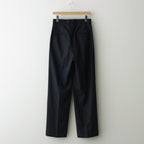 SUPER FINE TROPICAL WOOL SLACKS #DARK NAVY [A24SP06WT]