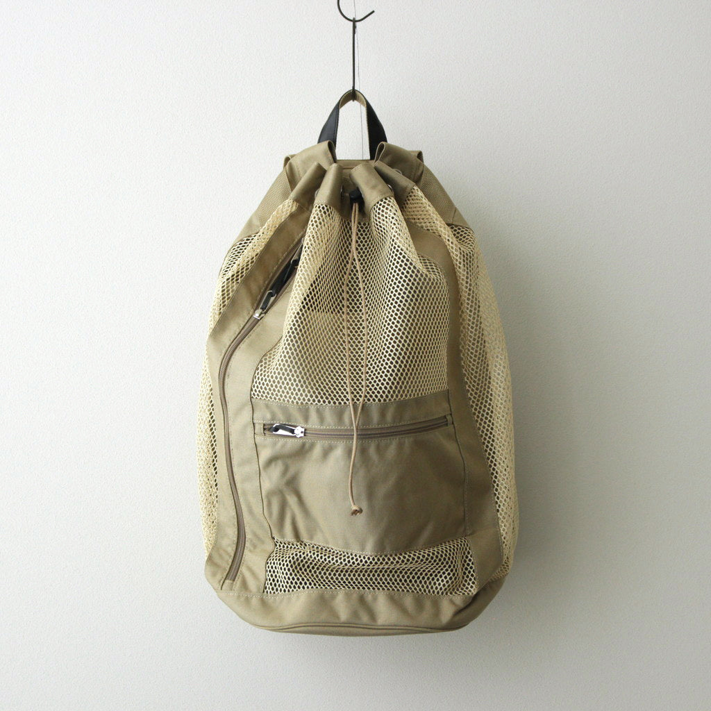 MESH LARGE BACKPACK MADE BY AETA #BEIGE [A24SB01AE]