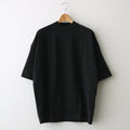 DROP SHOLDER T-SHIRT #BLACK [YK24SS0703CS]