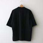 DROP SHOLDER T-SHIRT #BLACK [YK24SS0703CS]