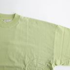DROP SHOLDER T-SHIRT #LIME [YK24SS0703CS]