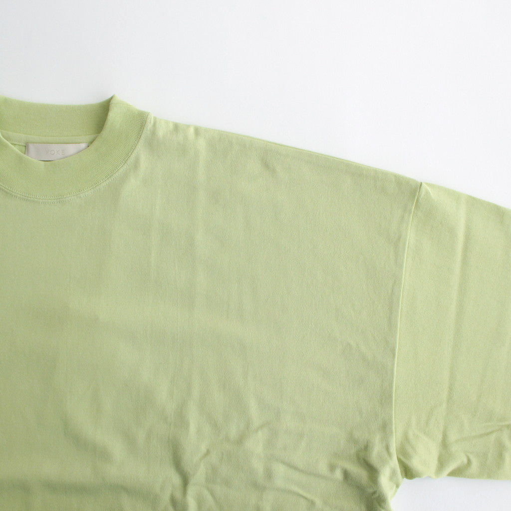DROP SHOLDER T-SHIRT #LIME [YK24SS0703CS]