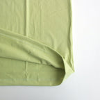 DROP SHOLDER T-SHIRT #LIME [YK24SS0703CS]