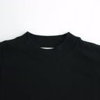 DROP SHOLDER T-SHIRT #BLACK [YK24SS0703CS]