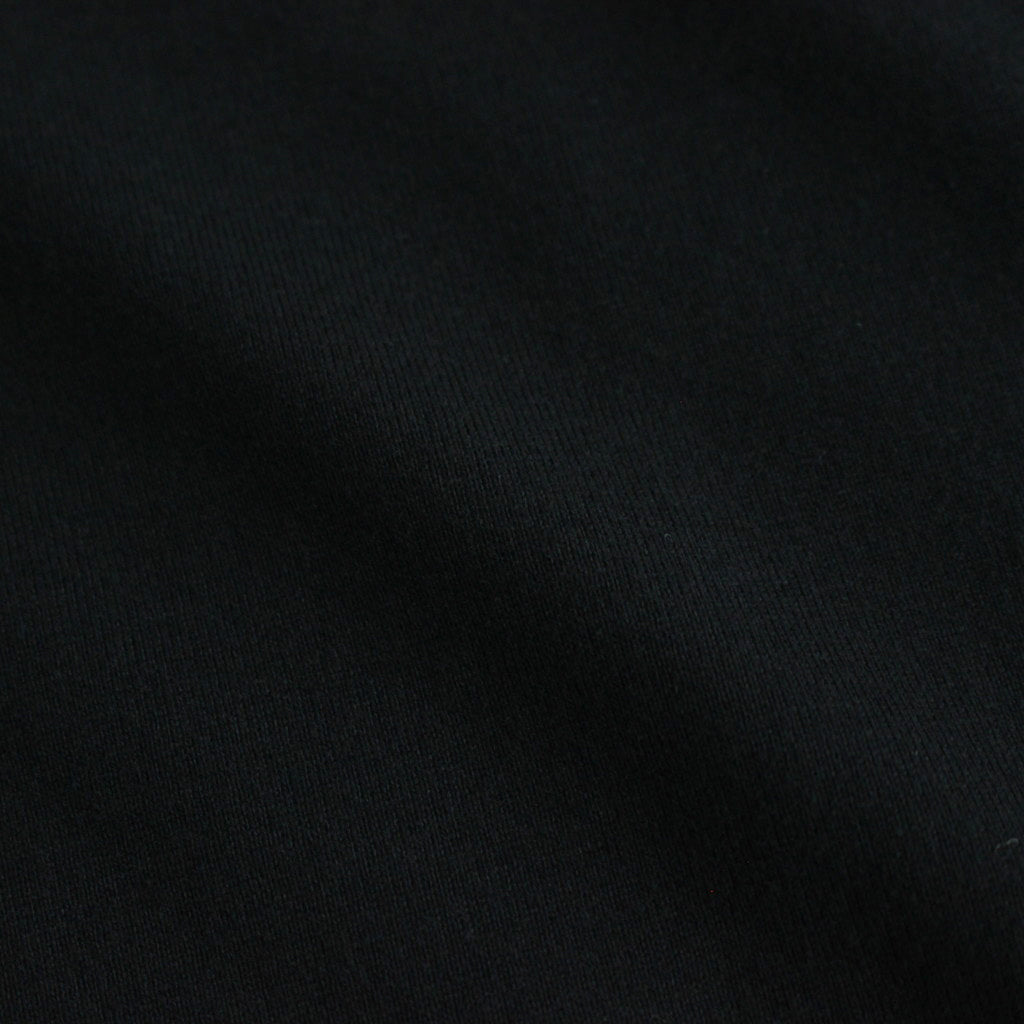 DROP SHOLDER T-SHIRT #BLACK [YK24SS0703CS]