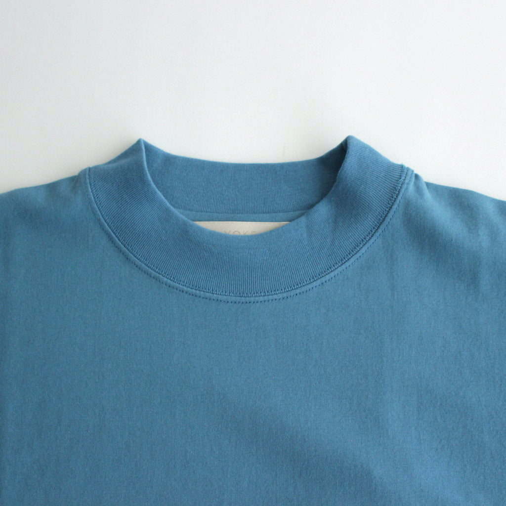 DROP SHOLDER T-SHIRT #COBALT BLUE [YK24SS0703CS]